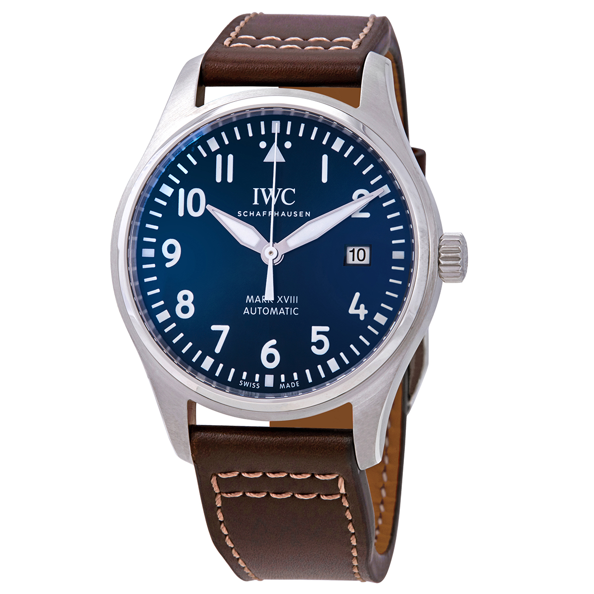 iwc pilot mark xviii "petit prince" automatic blue dial men's watch iw327010 iwc pilot mark xviii "petit prince" automatic blue dial men's watch iw327010