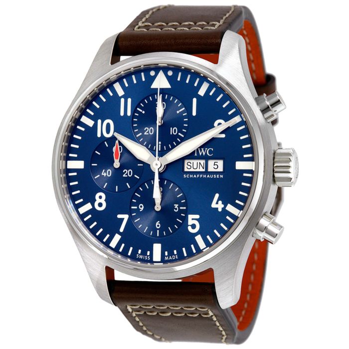 iwc pilot midnight automatic chronograph blue dial men's watch iw377714 iwc pilot midnight automatic chronograph blue dial men's watch iw377714