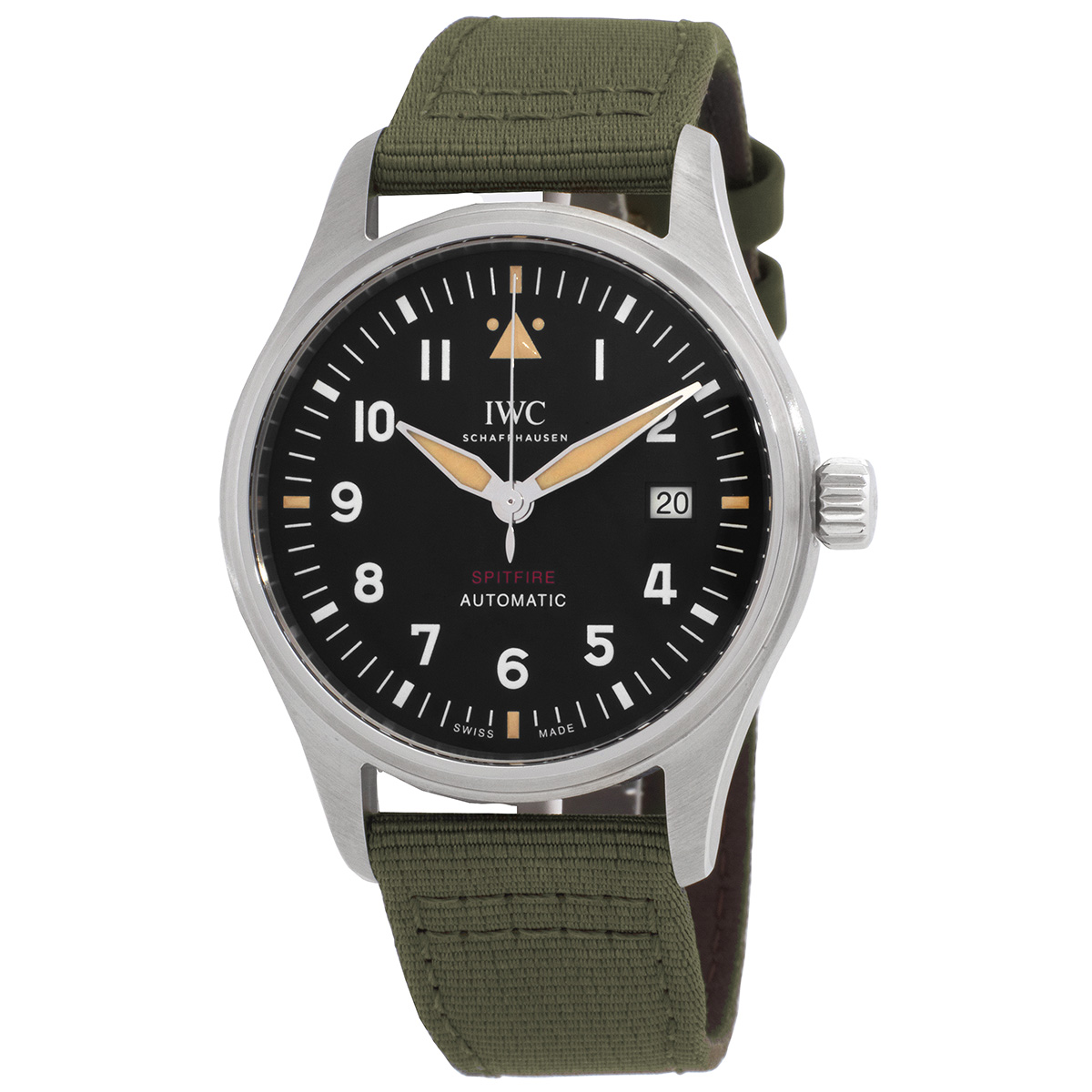 iwc pilots automatic black dial men's watch iw326805 iwc pilots automatic black dial men's watch iw326805