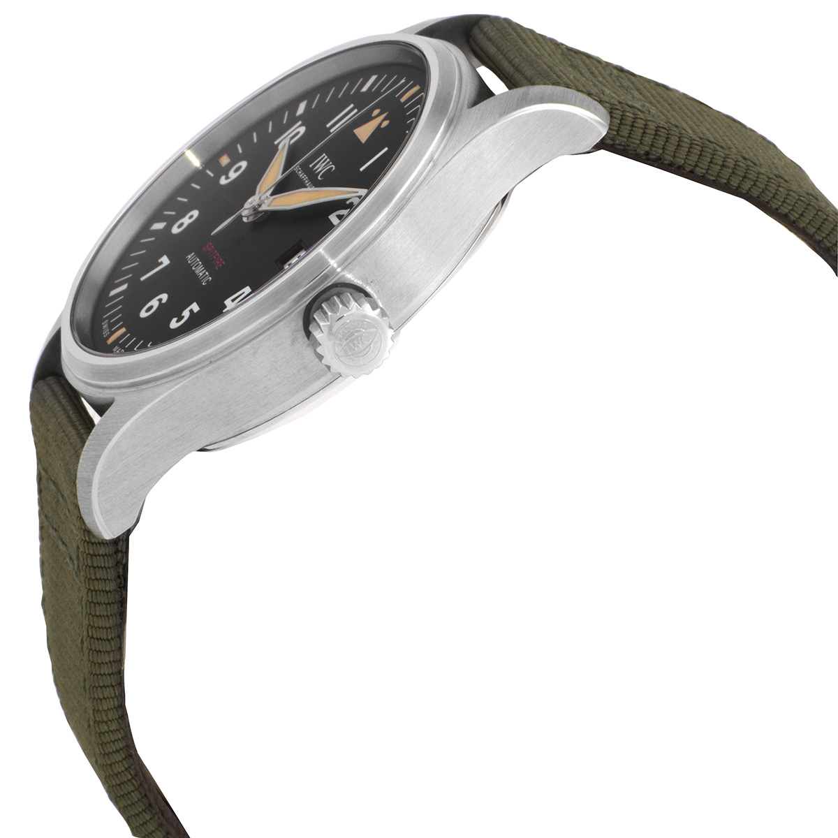 iwc pilots automatic black dial men's watch iw326805 iwc pilots automatic black dial men's watch iw326805
