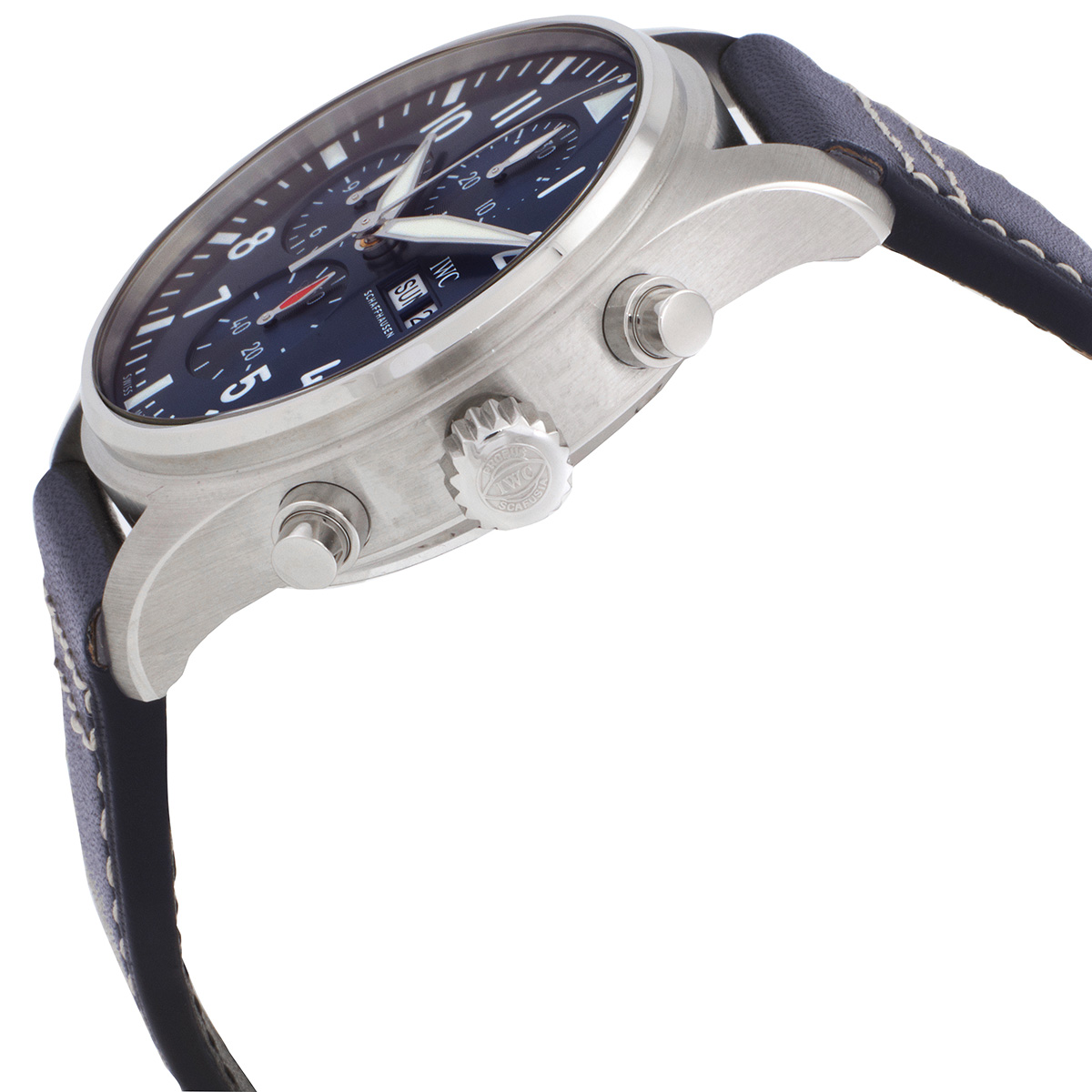 iwc pilots chronograph automatic blue dial men's watch iw378003 iwc pilots chronograph automatic blue dial men's watch iw378003