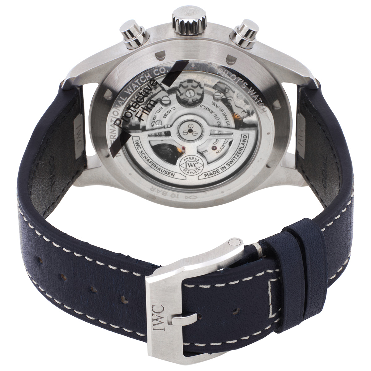 iwc pilots chronograph automatic blue dial men's watch iw378003 iwc pilots chronograph automatic blue dial men's watch iw378003