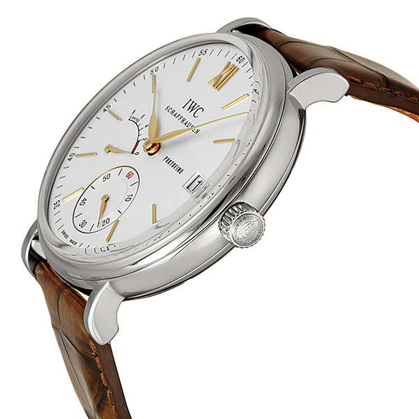 iwc portofino hand wound eight days silver dial men's watch iw510103 iwc portofino hand wound eight days silver dial men's watch iw510103