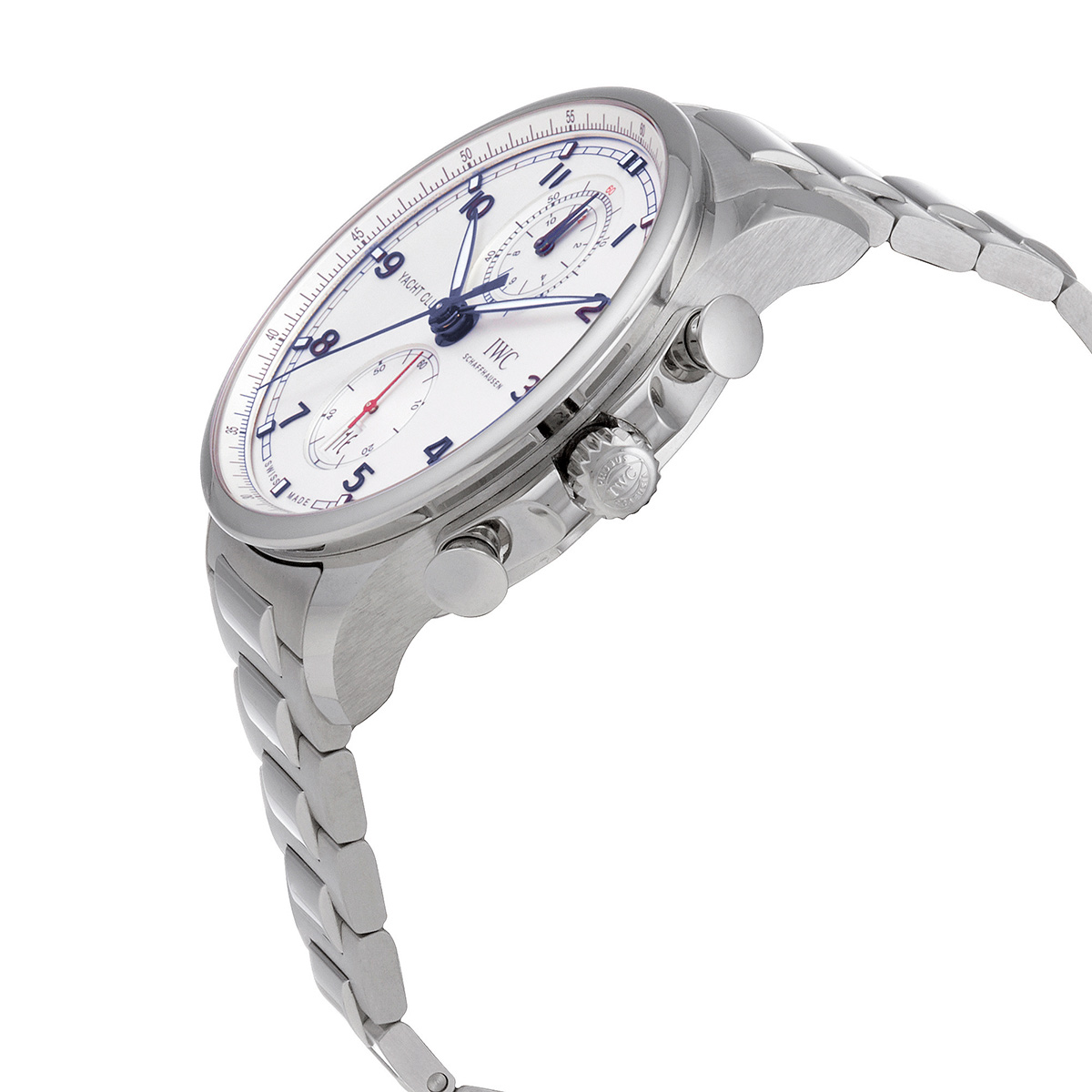 iwc portugieser yacht club chronograph automatic silver dial men's watch iw390702 iwc portugieser yacht club chronograph automatic silver dial men's watch iw390702