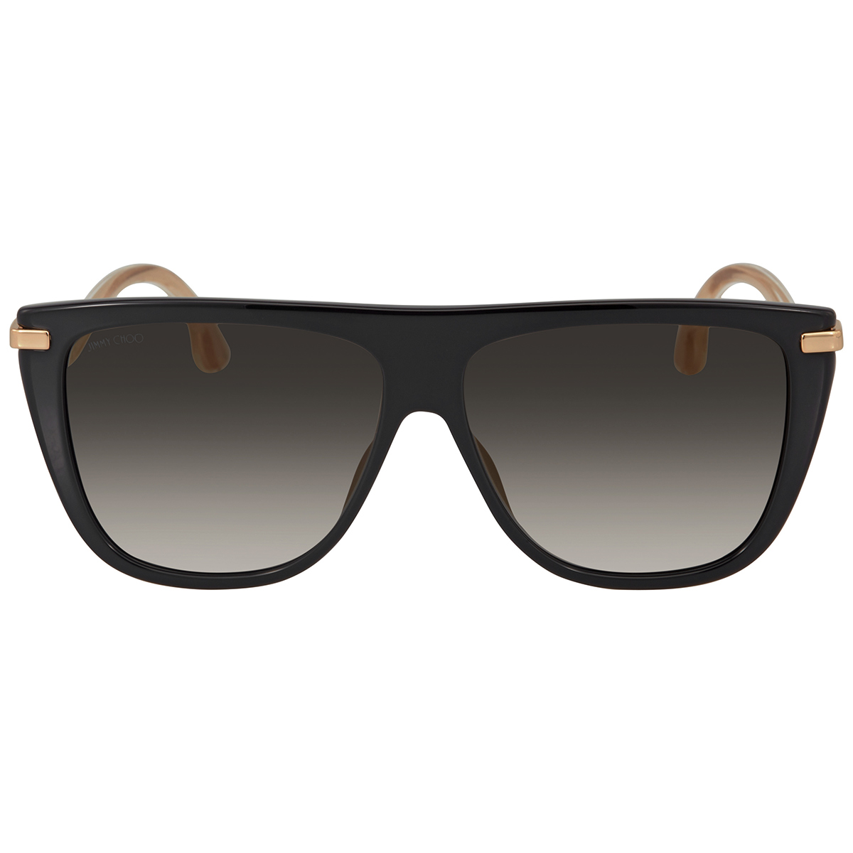 jimmy choo gray sf gold browline ladies sunglasses suvi/s 0807/fq 58 jimmy choo gray sf gold browline ladies sunglasses suvi/s 0807/fq 58