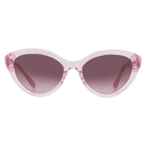 kate spade brown shaded cat eye ladies sunglasses juni/g/s 0b3v/ha 55
