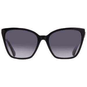 kate spade grey cat eye ladies sunglasses amiyahgs 02m2/9o