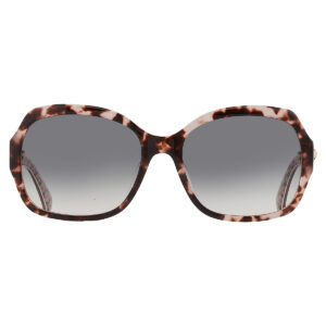 kate spade grey green square ladies sunglasses amberlynn/s 0map/9k 57