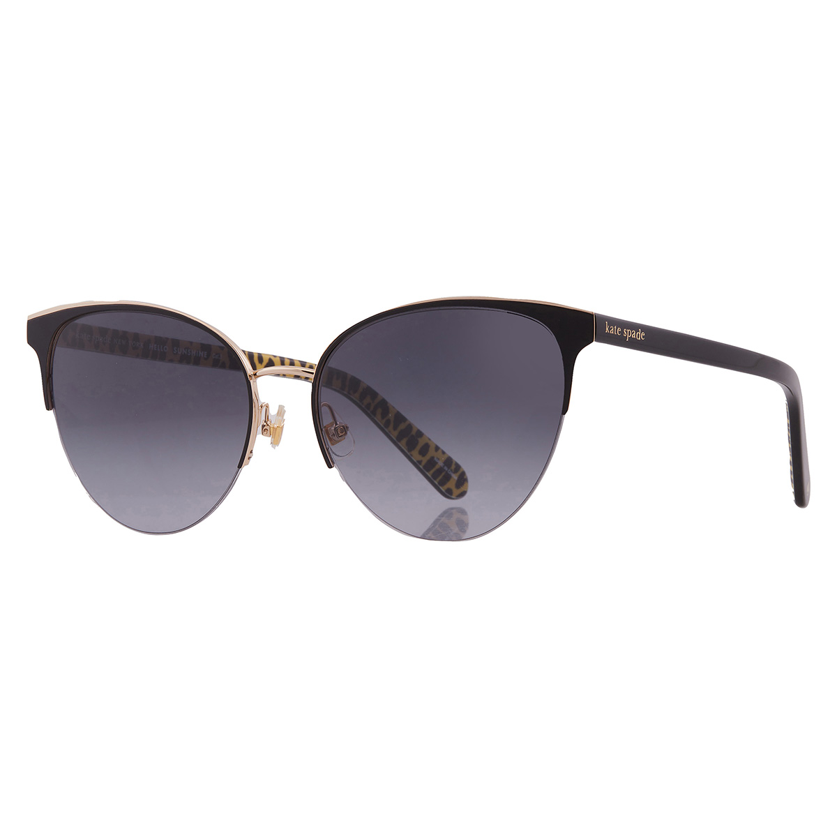 kate spade grey shaded cat eye ladies sunglasses izara/g/s 0807/9o 57 kate spade grey shaded cat eye ladies sunglasses izara/g/s 0807/9o 57