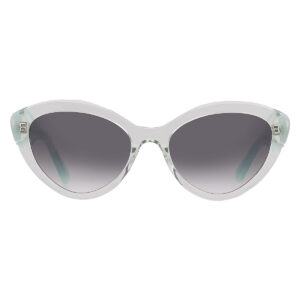 kate spade grey shaded cat eye ladies sunglasses juni/g/s 0zi9/9o 55