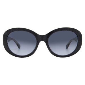 kate spade grey shaded oval ladies sunglasses avah/f/s 0807/9o 56