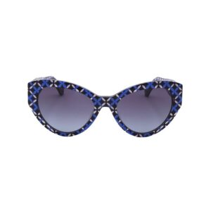kate spade grey shaded cat eye ladies sunglasses paisleigh/s 0s6f/9o 55