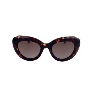 kate spade brown gradient cat eye ladies sunglasses capri/g/s 0086/ha 50