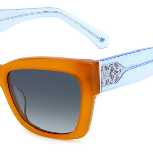 kate spade ladies brown cat eye sunglasses valerias09qf3