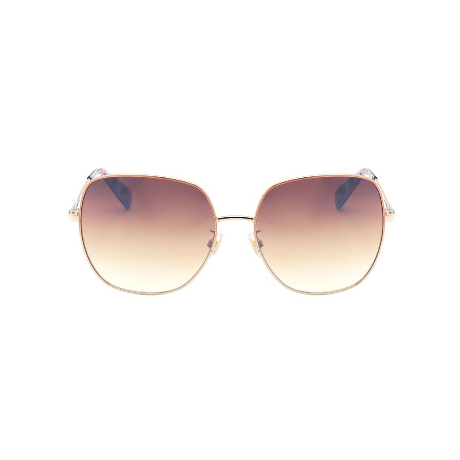 kate spade ladies gold tone square sunglasses charli/f/s kate spade ladies gold tone square sunglasses charli/f/s