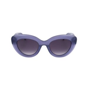 kate spade ladies purple cat eye sunglasses capri/g/s b3v 2