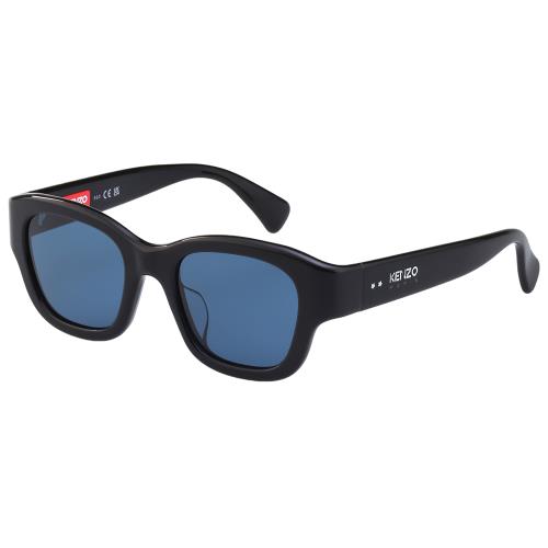 kenzo blue rectangular men's sunglasses kz40187f 01v 51 kenzo blue rectangular men's sunglasses kz40187f 01v 51