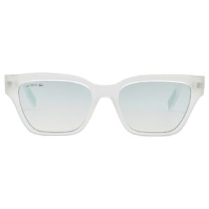lacoste blue rectangular ladies sunglasses l6002s 970 53