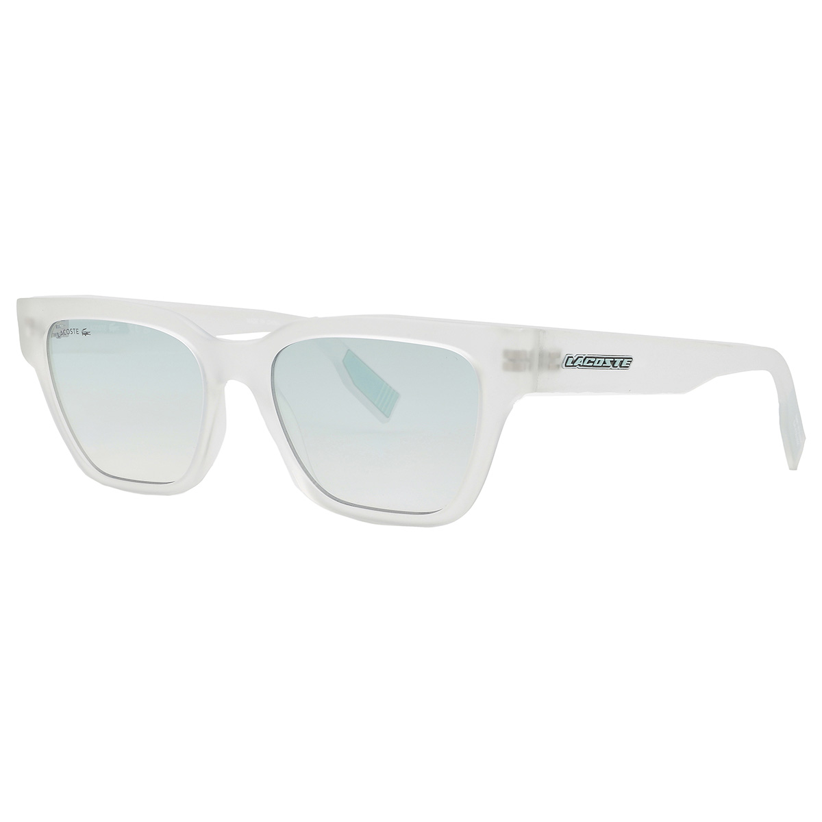 lacoste blue rectangular ladies sunglasses l6002s 970 53 lacoste blue rectangular ladies sunglasses l6002s 970 53