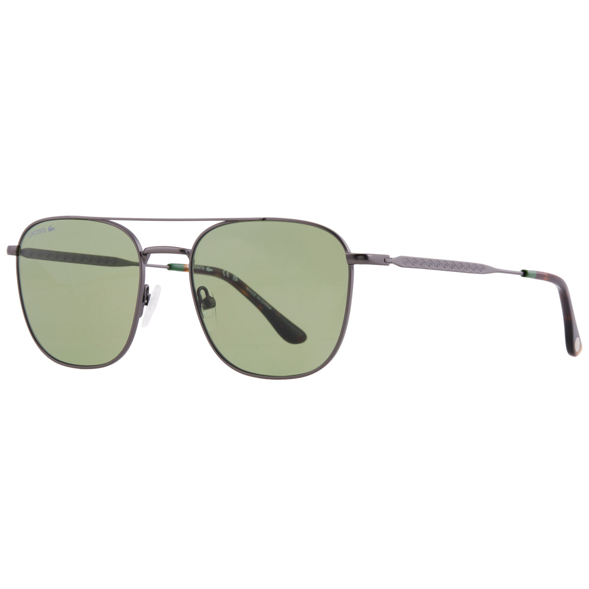lacoste green pilot men's sunglasses l269s 035 55 lacoste green pilot men's sunglasses l269s 035 55