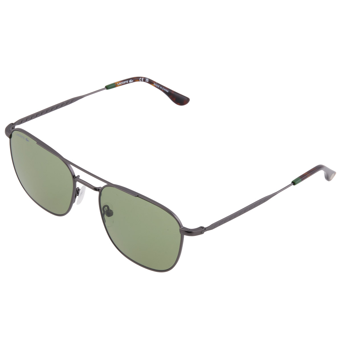 lacoste green pilot men's sunglasses l269s 035 55 lacoste green pilot men's sunglasses l269s 035 55