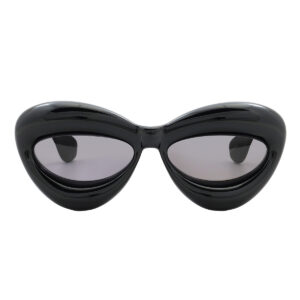 loewe grey cat eye ladies sunglasses lw40097i 01a 55