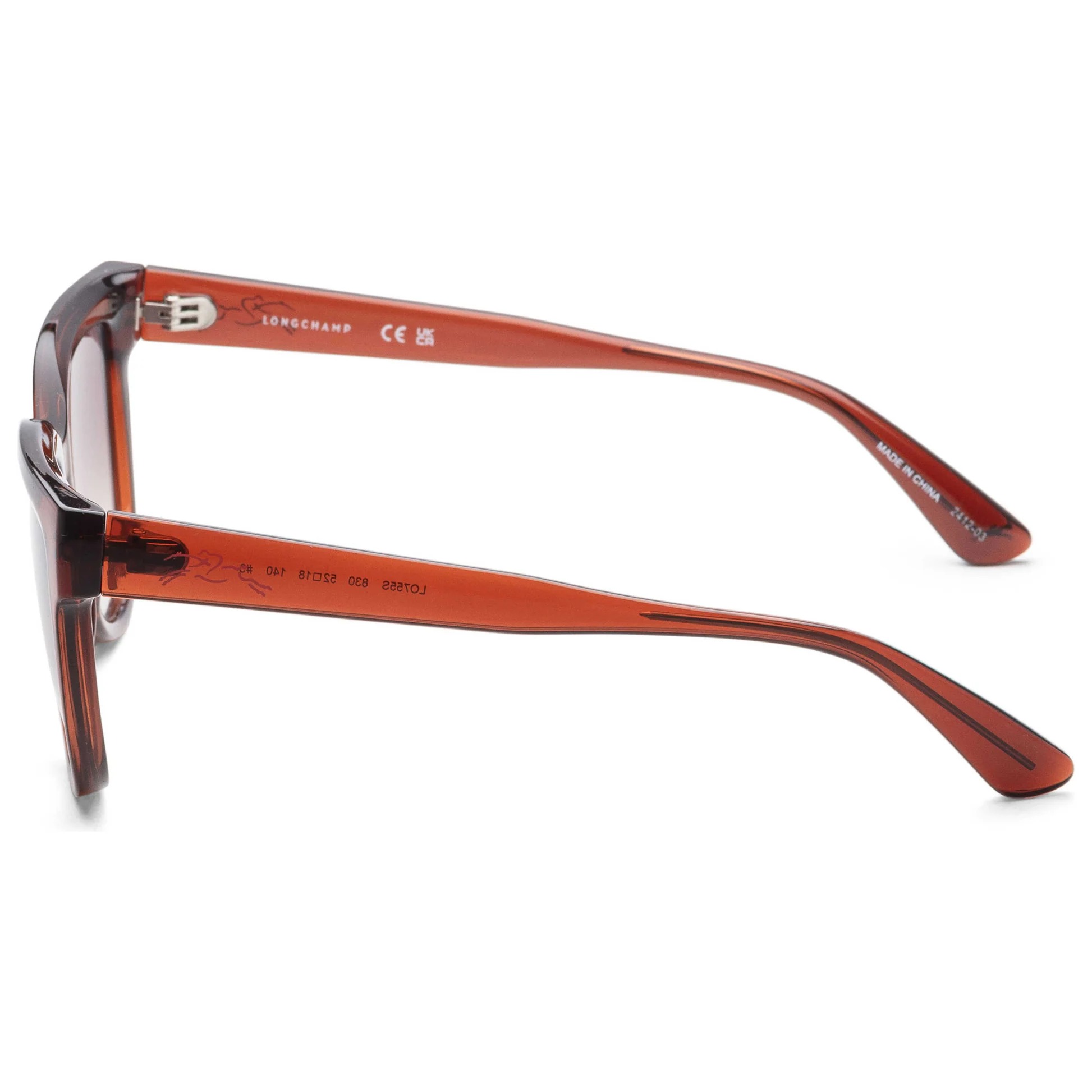 longchamp brown gradient cat eye ladies sunglasses lo755s 830 52 longchamp brown gradient cat eye ladies sunglasses lo755s 830 52