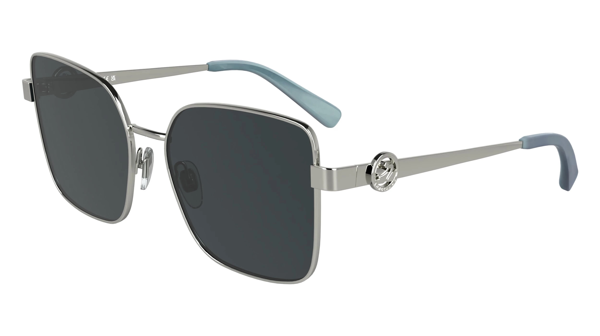 longchamp grey square ladies sunglasses lo181s n 044 56 longchamp grey square ladies sunglasses lo181s n 044 56