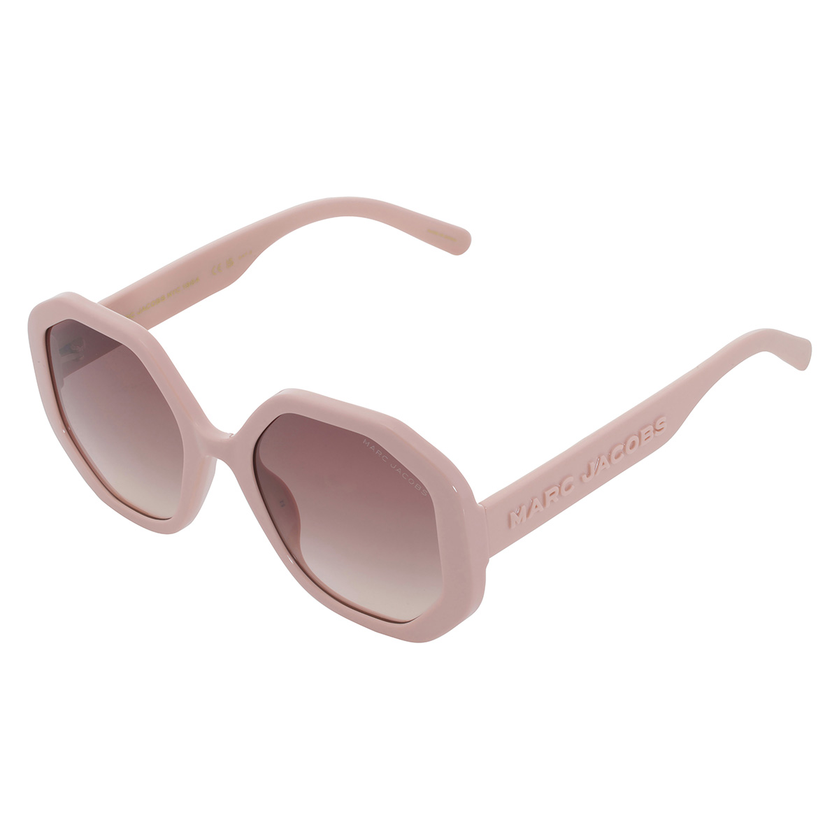 marc jacobs brown gradient geometric ladies sunglasses marc 659/s 035j/ha 53 marc jacobs brown gradient geometric ladies sunglasses marc 659/s 035j/ha 53