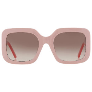 marc jacobs brown square ladies sunglasses marc 647/s 0c48/ha 53
