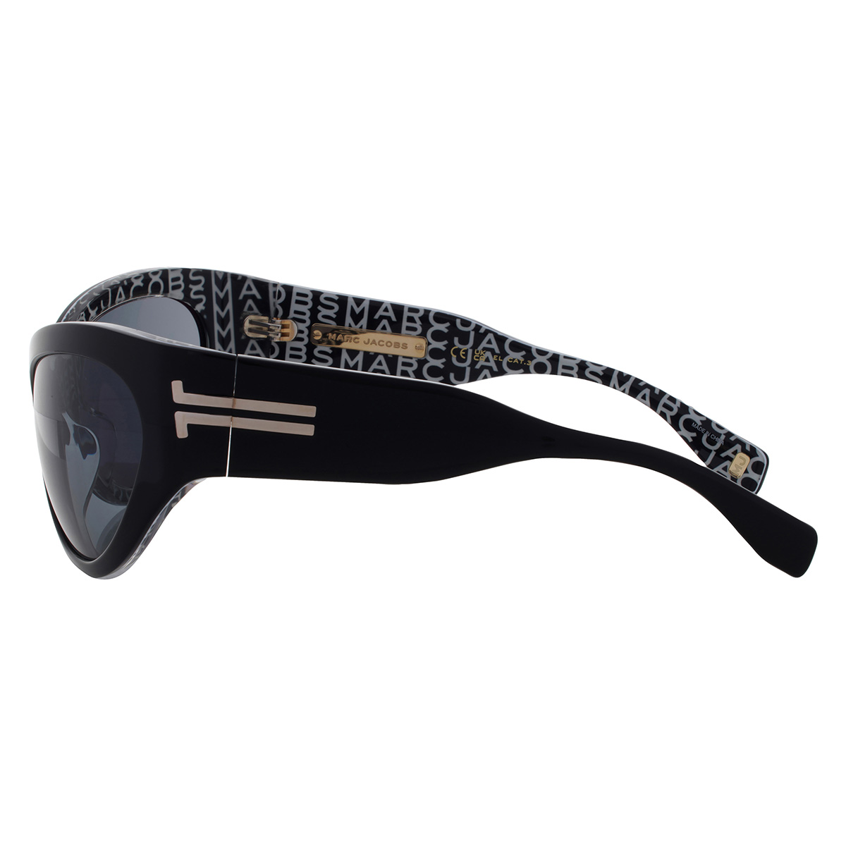 marc jacobs grey antireflex wrap ladies sunglasses mj 1087/s 0807/2k 61 marc jacobs grey antireflex wrap ladies sunglasses mj 1087/s 0807/2k 61