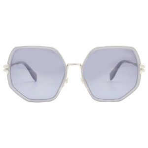 marc jacobs grey azure gradient geometric ladies sunglasses mj 1089/s 0azv/gb 58