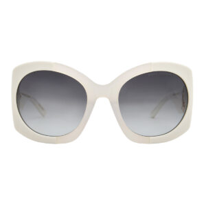 marc jacobs grey azure oval ladies sunglasses marc 722/s 0szj/gb 56