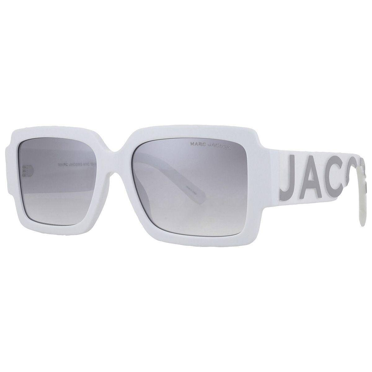 marc jacobs grey mirror silver square ladies sunglasses marc 693/s 0hym/ic 55 marc jacobs grey mirror silver square ladies sunglasses marc 693/s 0hym/ic 55