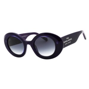 marc jacobs grey oval ladies sunglasses marc 799/s ry8 47