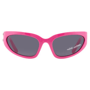 marc jacobs grey wrap ladies sunglasses marc 738/s 0eww/ir 61
