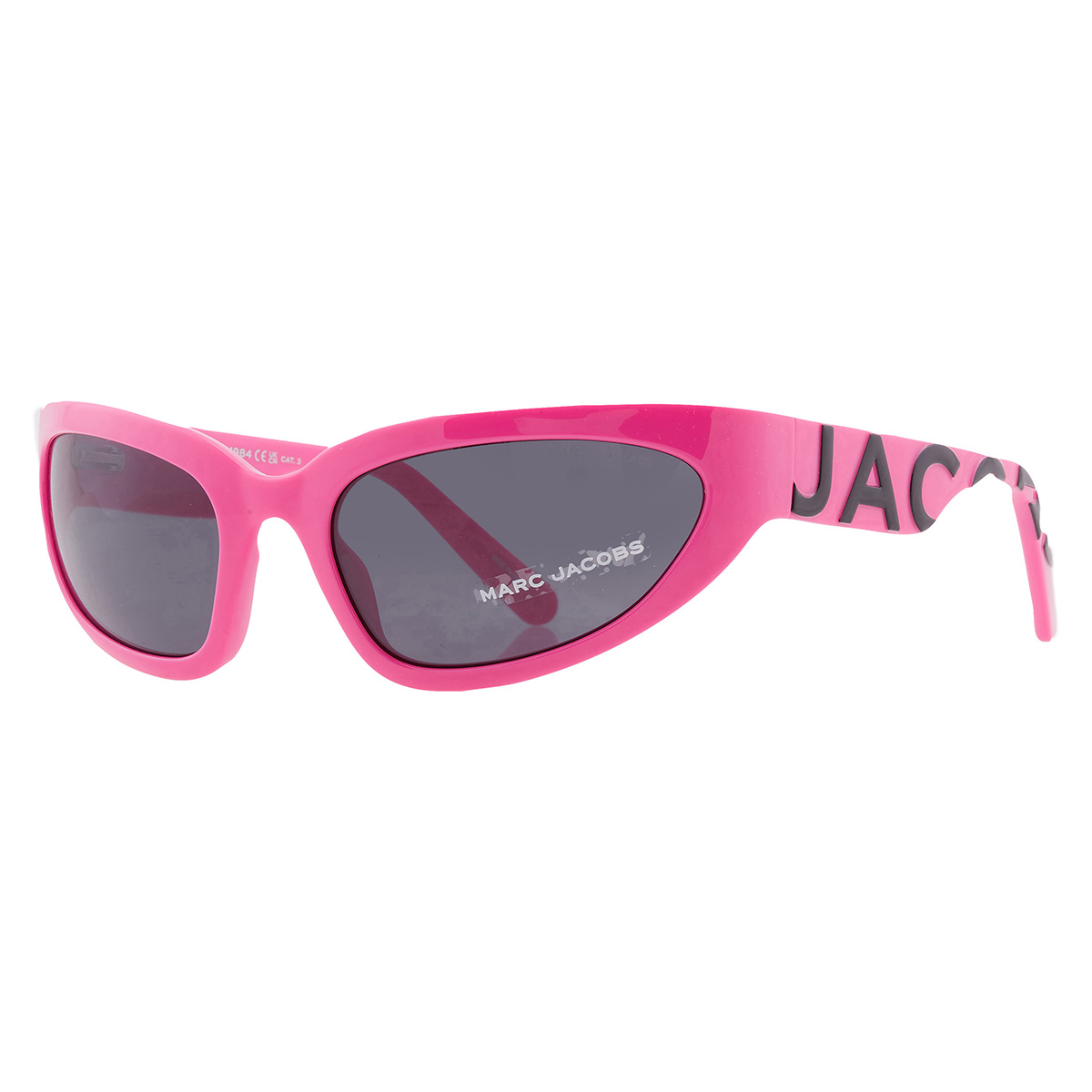 marc jacobs grey wrap ladies sunglasses marc 738/s 0eww/ir 61 marc jacobs grey wrap ladies sunglasses marc 738/s 0eww/ir 61