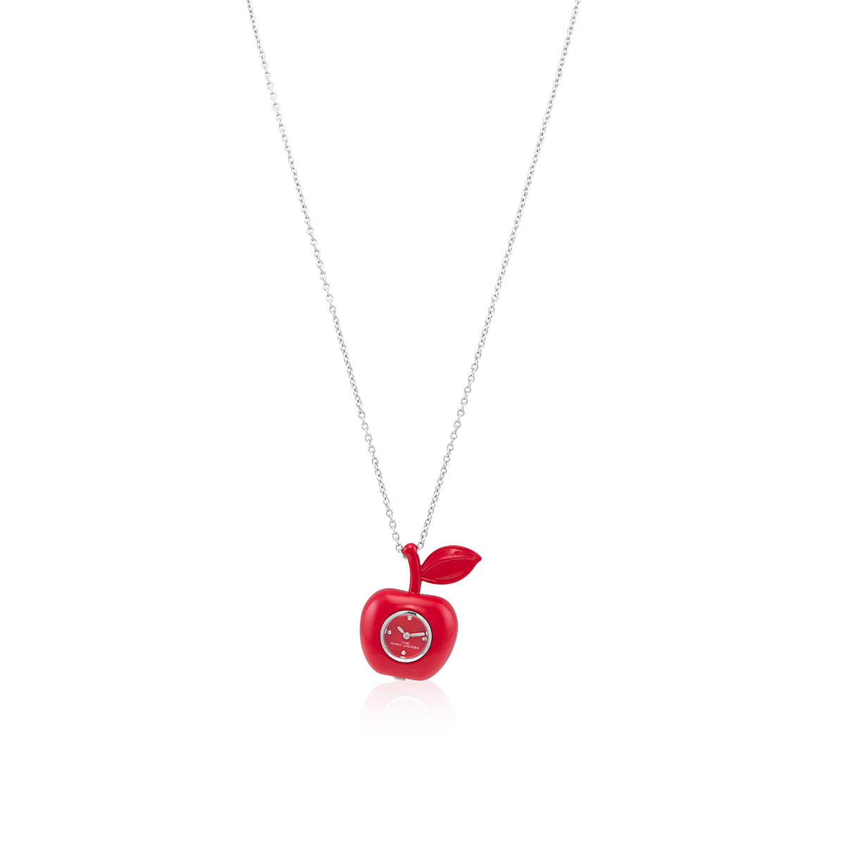 marc jacobs quartz red dial the bauble apple pendant ladies necklace watch mj0120184729 marc jacobs quartz red dial the bauble apple pendant ladies necklace watch mj0120184729