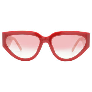 marc jacobs red gradient cat eye ladies sunglasses marc 645/s 092y/tx 57