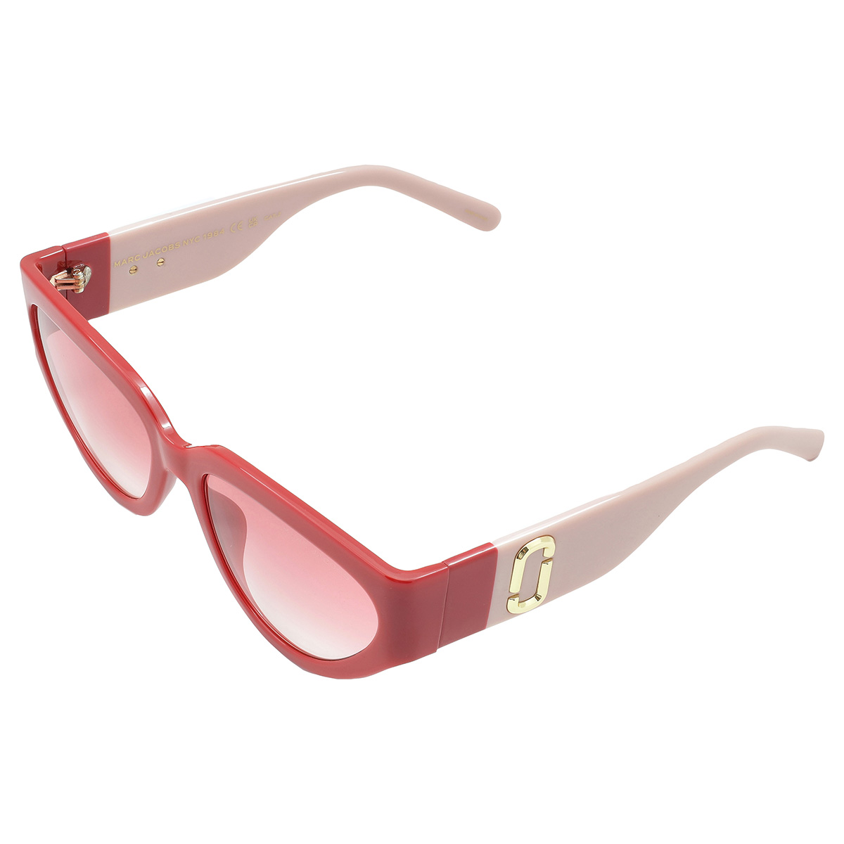 marc jacobs red gradient cat eye ladies sunglasses marc 645/s 092y/tx 57 marc jacobs red gradient cat eye ladies sunglasses marc 645/s 092y/tx 57