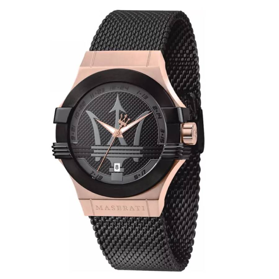maserati potenza quartz black dial men's watch r8853108010 maserati potenza quartz black dial men's watch r8853108010