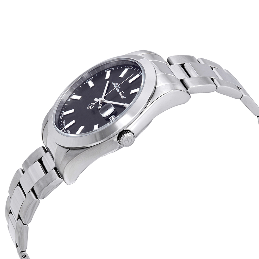 mathey tissot mathey i quartz black dial men's watch h450an mathey tissot mathey i quartz black dial men's watch h450an