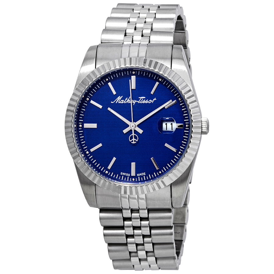 mathey tissot mathey iii quartz blue dial men's watch h810abu mathey tissot mathey iii quartz blue dial men's watch h810abu