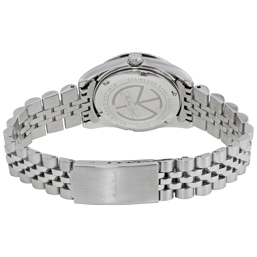 mathey tissot mathey iii quartz crystal black dial ladies watch d810an mathey tissot mathey iii quartz crystal black dial ladies watch d810an