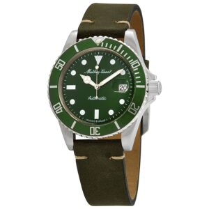 mathey tissot mathey vintage automatic green dial men's watch h9010atlv