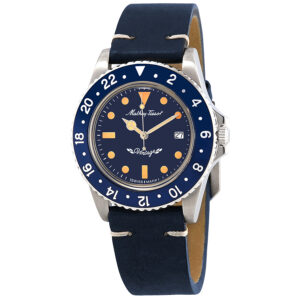 mathey tissot mathey vintage quartz blue dial men's watch h900albu
