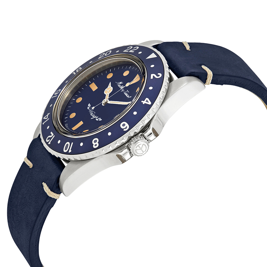 mathey tissot mathey vintage quartz blue dial men's watch h900albu mathey tissot mathey vintage quartz blue dial men's watch h900albu