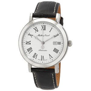 mathey tissot city automatic white dial men's watch hb611251atabr