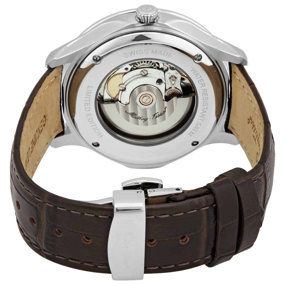 mathey tissot edmond automatic white dial men's watch ac1886ai mathey tissot edmond automatic white dial men's watch ac1886ai