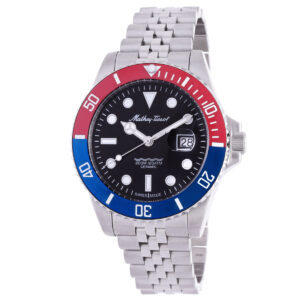 mathey tissot mathy ceramic quartz black dial men's watch h901crar
